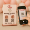 Prostokątna Tabliczka z Kodem QR