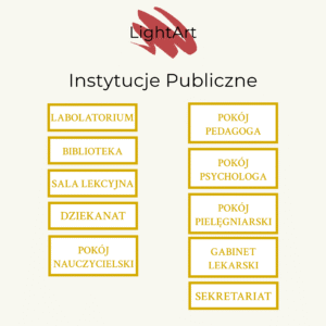 Tabliczki Instytucje Publiczne Katalog Seria Linea