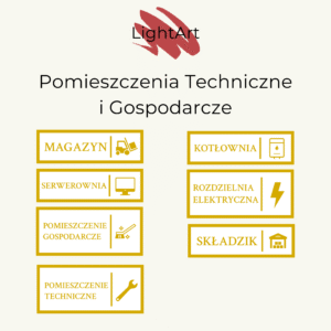 Tabliczki oznaczeniowe pomieszczenia techniczne i gospodarcze katalog seria linea