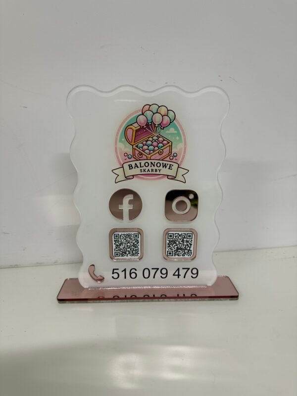 Tabliczka QR Fala