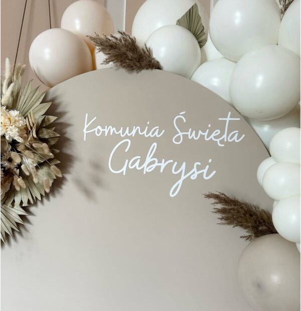 Naklejka personalizowana