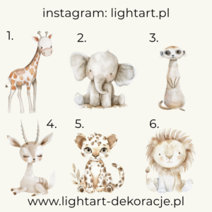 Figurki Motyw Safari Figurki Motyw Safari