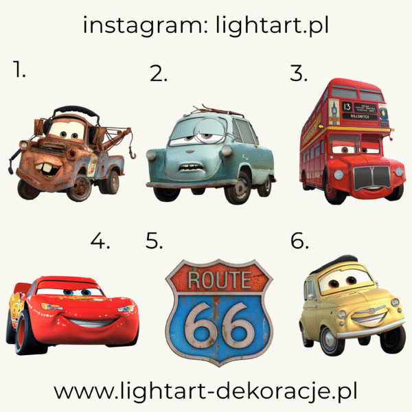 Figurki Zygzak McQueen