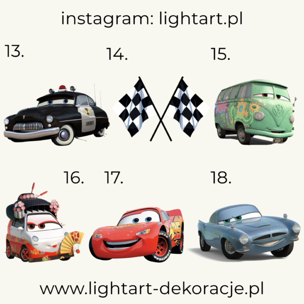 Figurki Zygzak McQueen