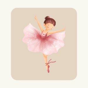 Figurki Motyw Baletnica