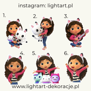 Figurki Koci Domek Gabi