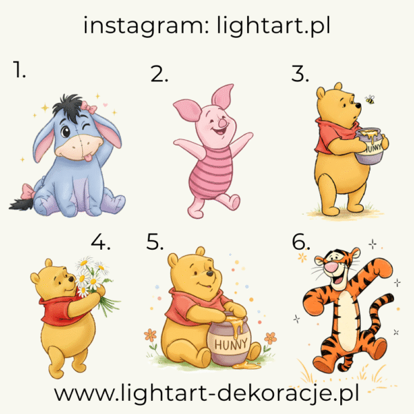 Figurki Kubuś Puchatek