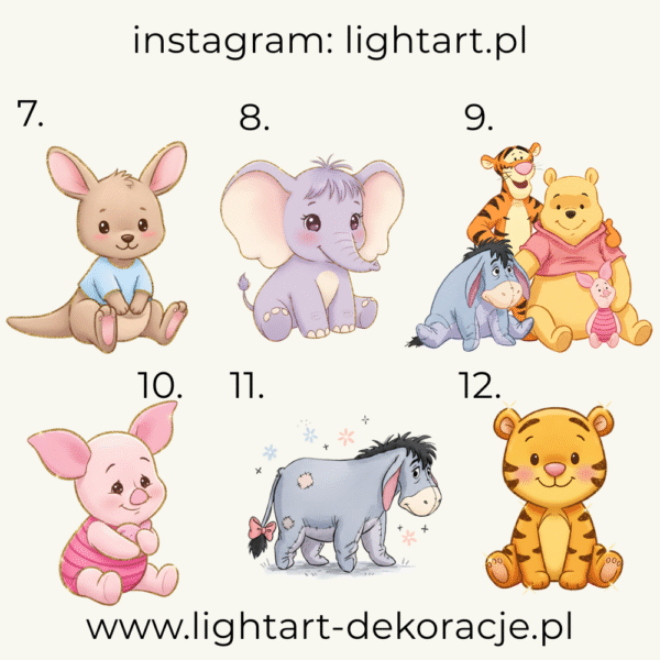 Figurki Kubuś Puchatek