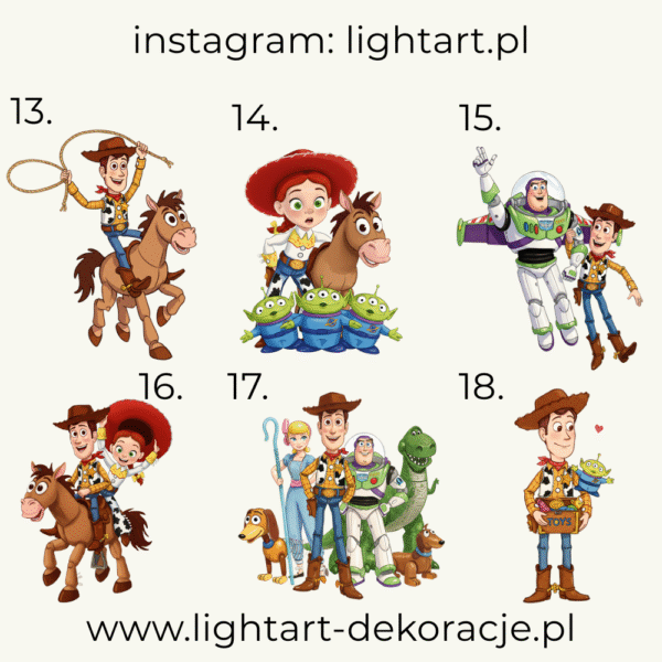 Figurki Toy Story
