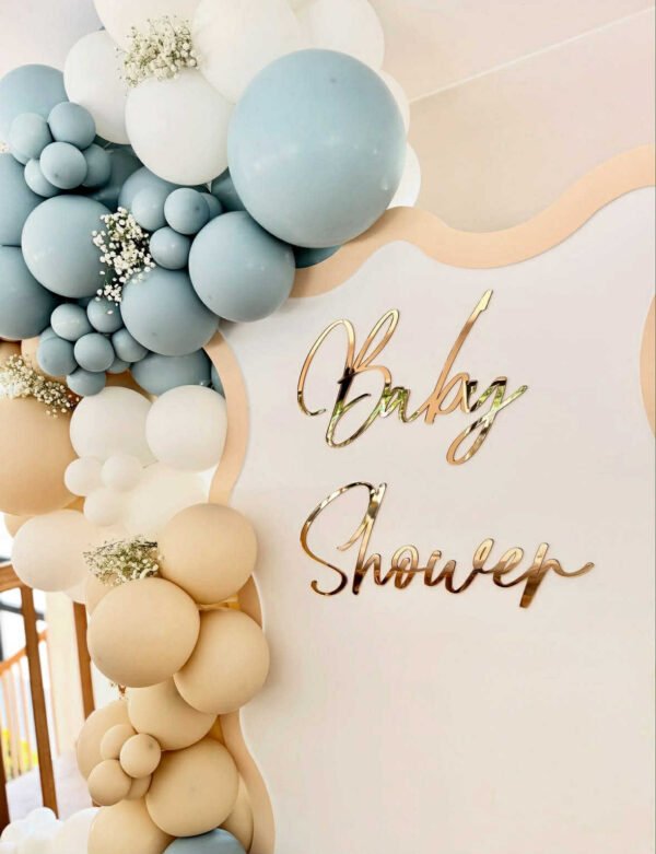 Napis Dekoracyjny - Baby Shower Imię