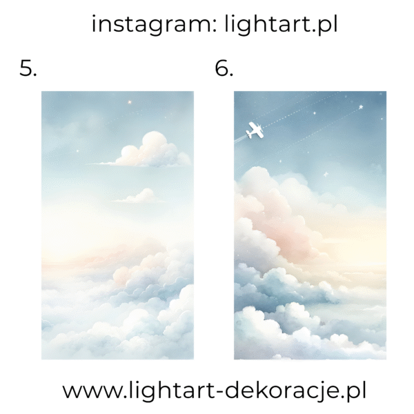 Naklejka Wielkoformatowa - niebo