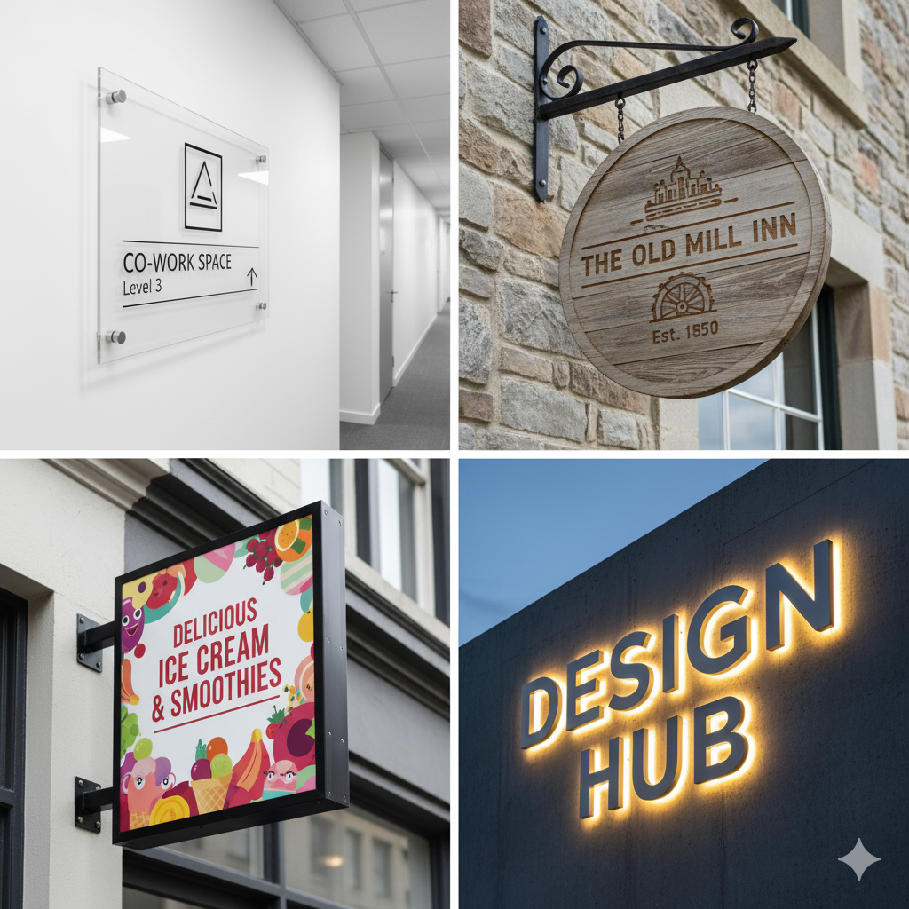 Tablice i Szyldy reklamowe