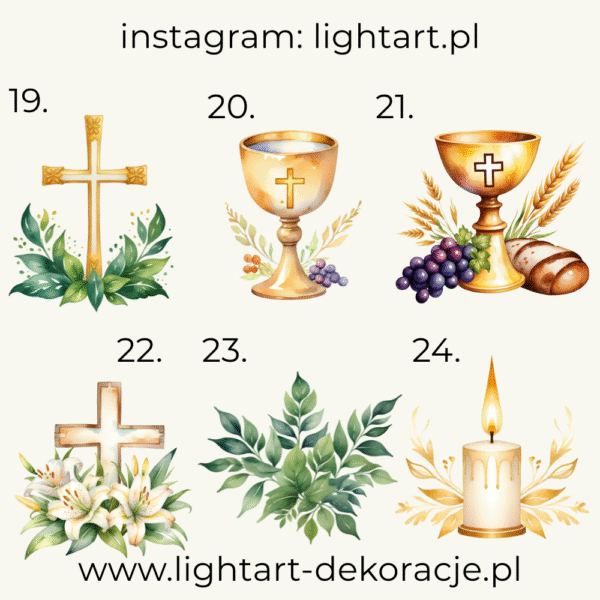 Figurki Komunia Święta