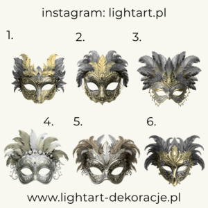 Figurki Maska Karnawał