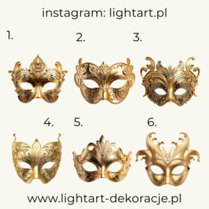 Figurki Maska Karnawał