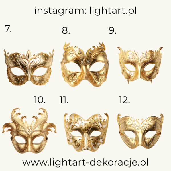 Figurki Maska Karnawał