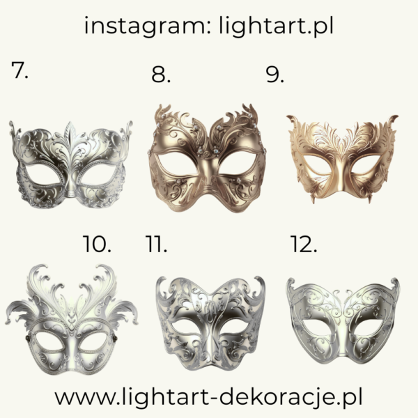 Figurki Maska Karnawał