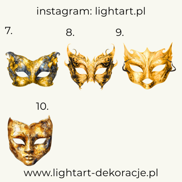 Figurki Maska Karnawał