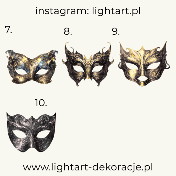 Figurki Maska Karnawał