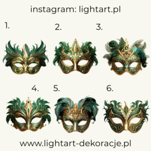 Figurki Maska Karnawał