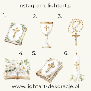 Figurki Komunia Święta