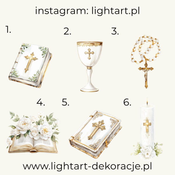 Figurki Komunia Święta