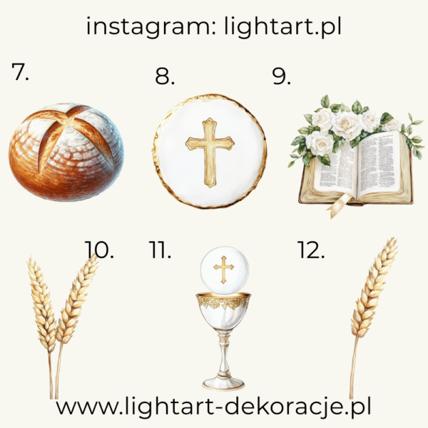 Figurki Komunia Święta