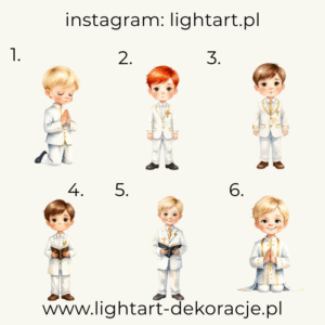 Figurki Komunia Święta