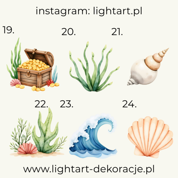 Figurki Zwierzęta Morskie