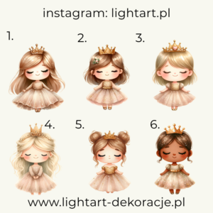 Figurki Księżniczka