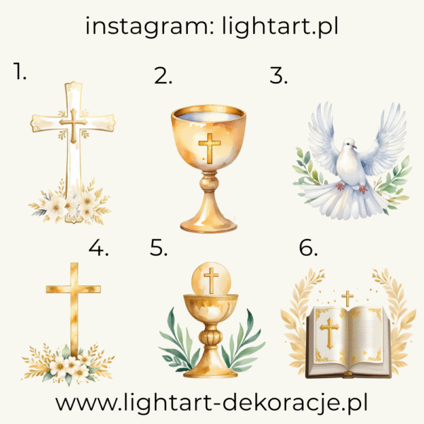 Figurki Komunia Święta