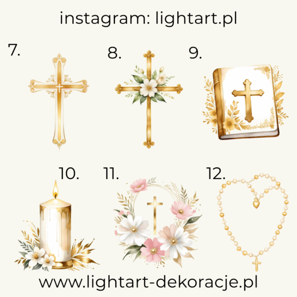 Figurki Komunia Święta