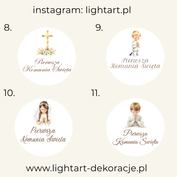 Tablica Koło – Pierwsza Komunia Święta