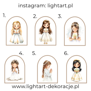 Tablica Łuk – Pierwsza Komunia Święta