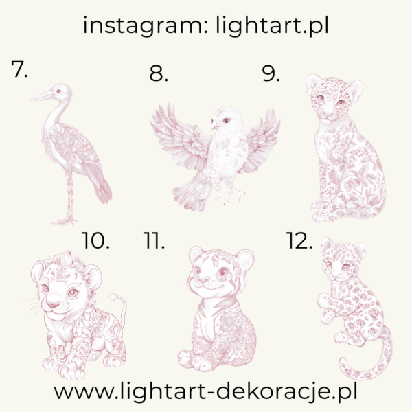 Figurki Motyw Dior Figurki Motyw Dior