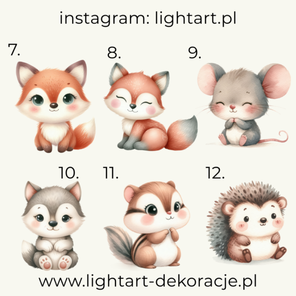 Figurki Motyw Las Figurki Motyw Las