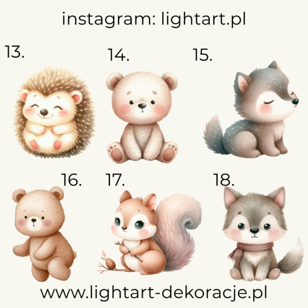 Figurki Motyw Las Figurki Motyw Las