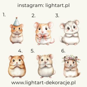 Figurka Chomik Figurka Chomik