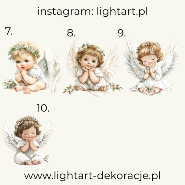Figurki Aniołek