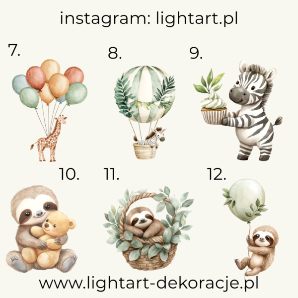 Figurki Motyw Safari Figurki Motyw Safari