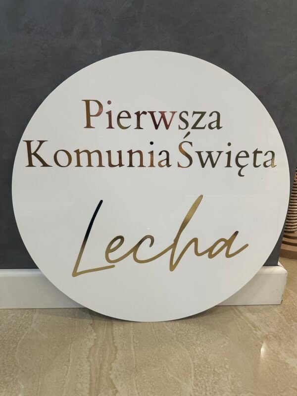 Tablica – Pierwsza Komunia Święta 3