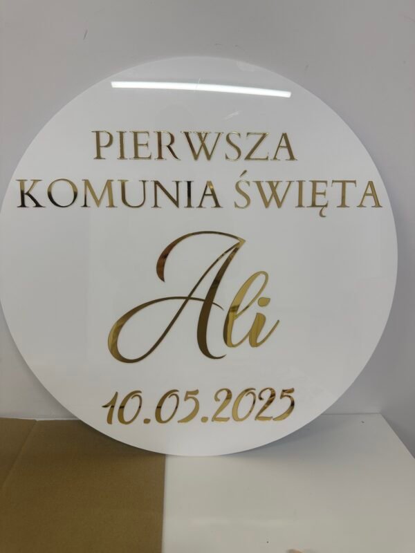 Tablica – Pierwsza Komunia Święta 3