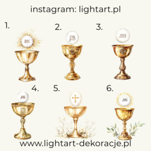 Figurki Komunia Święta – wzór 8