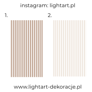 Naklejka Wielkoformatowa – paski beż