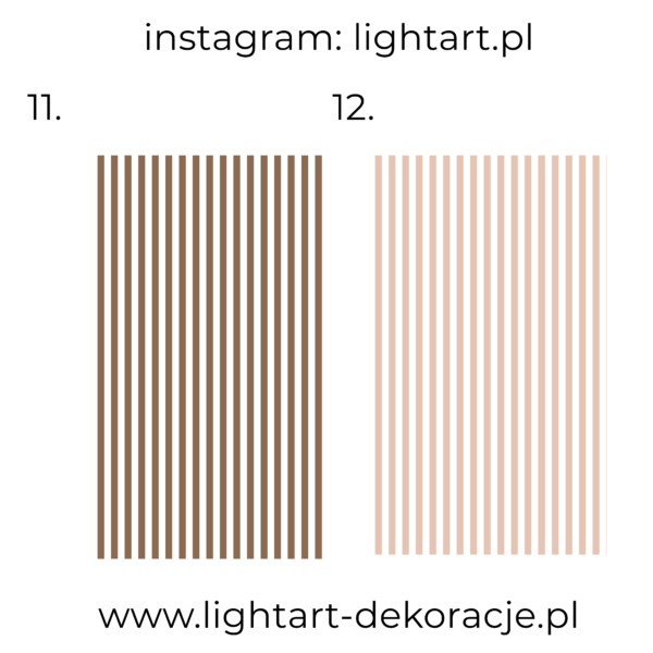 Naklejka Wielkoformatowa – paski beż