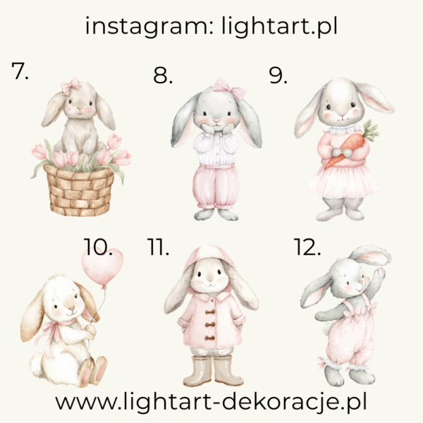 Figurki Królik Figurki Królik
