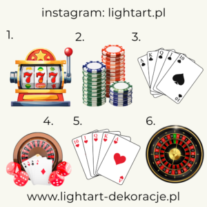 Figurki Casino – wzór 1