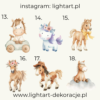 Figurki Koń - wzór 1
