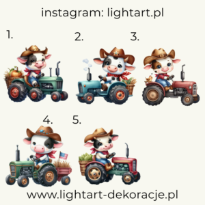 Figurki Farma – wzór 6 Figurki Farma – wzór 6