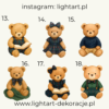 Figurki Misie – wzór 21